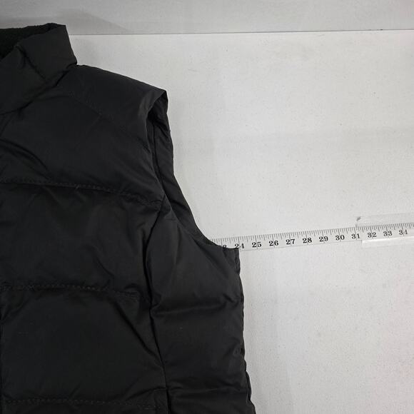 Eddie Bauer Women's Quilted Goose Down Puffer Vest Black XL Polyester 5984 - Picture 4 of 10